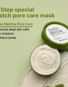 Some By Mi Super Matcha Pore Clean Clay Mask masca facială pentru curatarea tenului pentru micsorarea porilor 100 g