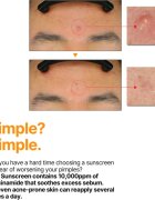 Some By Mi V10 Hyal Air Fit Sunscreen crema fata iluminatoare de protectie SPF 50+ 50 ml