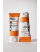 Some By Mi V10 Hyal Air Fit Sunscreen crema fata iluminatoare de protectie SPF 50+ 50 ml