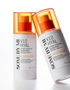 Some By Mi V10 Hyal Hydra Capsule Sunscreen cremă protectoare pentru piele sensibilă și intolerantă SPF 50+ 40 ml