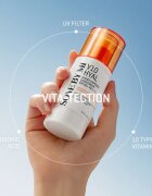 Some By Mi V10 Hyal Hydra Capsule Sunscreen cremă protectoare pentru piele sensibilă și intolerantă SPF 50+ 40 ml