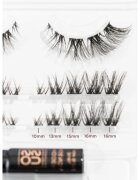 SOSU Cosmetics Hidden Agenda Lash Kit gene false Ibiza 1 buc