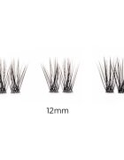 SOSU Cosmetics Hidden Agenda Undetectable Lashes pachet cu gene fără noduri autoadezive 12 mm