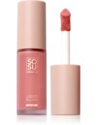 SOSU Cosmetics Liquid Blush Satin fard de obraz lichid culoare Dusk 9 ml