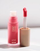 SOSU Cosmetics Liquid Blush Satin fard de obraz lichid culoare Pink Pop 9 ml