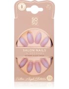 SOSU Cosmetics Salon Nails unghii artificiale culoare Fallen Angel 24 buc
