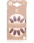 SOSU Cosmetics Salon Nails unghii artificiale culoare Nudist 24 buc