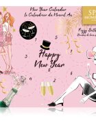 Spa Moments Happy New Year Sparkling Bath Bombs calendar cu numărătoare inversă până la Anul Nou