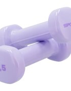 Spokey Shape set de gantere din vinil 2x0.5 kg