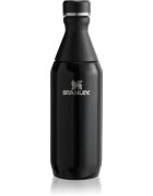 Stanley All Day Slim Bottle sticlă inoxidabilă pentru apă mica Black Gloss 1 buc