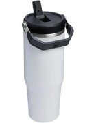 Stanley IceFlow™ Flip Straw 2.0 Tumbler sticlă termos din oțel inoxidabil Chalk 1 buc