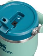 Stanley IceFlow™ Flip Straw 2.0 Tumbler sticlă termos din oțel inoxidabil Spring Green 1 buc