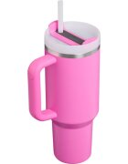 Stanley Quencher H2.O FlowState™ Tumbler pahar din oțel inoxidabil cu pai mare hot pink 1 buc
