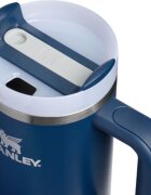Stanley Quencher H2.O FlowState™ Tumbler pahar din oțel inoxidabil cu pai medium dark navy 1 buc