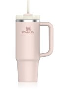 Stanley Quencher H2.O FlowState™ Tumbler pahar din oțel inoxidabil cu pai medium Rose Quartz 2.0 1 buc