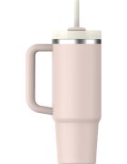 Stanley Quencher H2.O FlowState™ Tumbler pahar din oțel inoxidabil cu pai medium Rose Quartz 2.0 1 buc