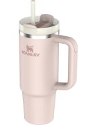 Stanley Quencher H2.O FlowState™ Tumbler pahar din oțel inoxidabil cu pai medium Rose Quartz 2.0 1 buc