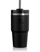 Stanley Quencher H2.O FlowState™ Tumbler pahar din oțel inoxidabil cu pai mic Black 2.0 1 buc