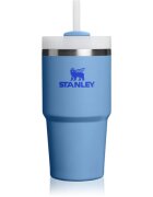 Stanley Quencher H2.O FlowState™ Tumbler pahar din oțel inoxidabil cu pai mic Blue Sky 1 buc