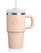 Stanley Quencher H2.O FlowState™ Tumbler pahar din oțel inoxidabil cu pai mic champagne 1 buc