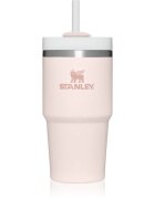 Stanley Quencher H2.O FlowState™ Tumbler pahar din oțel inoxidabil cu pai mic Rose Quartz 1 buc