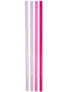 Stanley The Quencher Tumbler Straws pai de rezervă 1180 ml Pink 4 buc