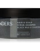 STENDERS Black Mud & Charcoal exfoliant de curățare pentru par si scalp 300 g
