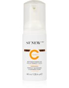 SUNEWMED+ Active Foaming Cleanser Face and Eye Makeup Removal spuma de curatare cu vitamina C 40 ml
