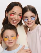 SUNEWMED+ Family Eye Patches pernuțe din hidrogel cu efect regenerator pentru zona ochilor cu ceramide 4x2 buc