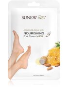 SUNEWMED+ Moisturising Foot Mask with Sweet Almond Oil and Royal Jelly masca hidratanta pentru tălpile picioarelor 1 pereche