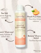 Suntribe Gentle Body Wash gel de duș mătăsos cu extract de piersica 200 ml