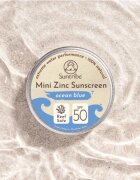 Suntribe Mini Zinc Sunscreen crema de fata cu minerale pentru protectie SPF 50 Ocean Blue 15 g
