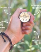 Suntribe Mini Zinc Sunscreen crema de fata cu minerale pentru protectie SPF 50 Original White 15 g