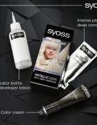 Syoss Color Metallic Collection Culoare permanenta pentru par culoare 12_53 Platinum Pearl 1 buc