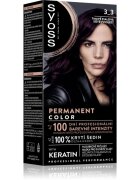 Syoss Permanent Color Culoare permanenta pentru par culoare 3_3 Dark Violet 1 buc