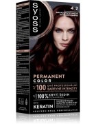 Syoss Permanent Color Culoare permanenta pentru par culoare 4_2 Mahogany Red 1 buc
