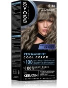 Syoss Permanent Cool Color Culoare permanenta pentru par cu subton rece culoare 6_46 Cool Dark Blond 1 buc