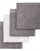 T-Tomi BIO Bamboo Baby Washcloths Balsam de spalat Grey 25 x 25 cm 4 buc