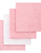 T-Tomi BIO Bamboo Baby Washcloths Balsam de spalat Pink 25 x 25 cm 4 buc