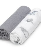 T-Tomi BIO Muslin Diapers scutece textile Gerda 2 buc