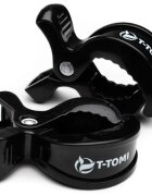 T-Tomi Clip clips pentru suzetă Black 2 buc