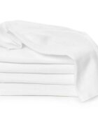 T-Tomi TETRA Cloth Diapers EXCLUSIVE COLLECTION White scutece textile White 70x70 cm 5 buc