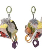 Taf Toys Activity Cube Urban Garden jucărie suspendabilă contrastantă pentru dentiție 1 buc