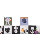 Taf Toys Pram Book Urban Garden carte educativă contrastantă 1 buc