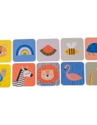 Taf Toys Tummy Time Spining Book Urban Garden jucărie cu activități pentru bebeluși 0 m+ 18 buc