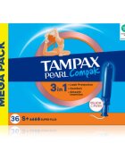 Tampax Pearl Compak Super Plus tampoane cu aplicator 36 buc