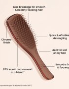 Tangle Teezer Ultimate Detangler Chrome perie de tip paletă pentru păr drept și ondulat Chocolate Bronze 1 buc