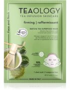 Teaology Matcha Tea Superfood Mask mască textilă pentru contururile faciale cu efect de fermitate cu matcha 1 buc
