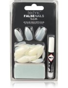 Technic Cosmetics False Nails Stiletto unghii artificiale 48 buc