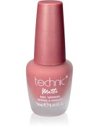 Technic Cosmetics Matte Nail Varnish lac de unghii cu rezistenta indelungata cu efect matifiant culoare Starkers 12 ml
